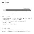 画像7: [COXSWAIN] ベルト メンズ 本革 ブラウン 茶色 一枚革 パンチング オイルレザー サイズ調整可能 日本製 CW20206-39 (7)