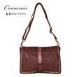 画像1: [COXSWAIN] ナポリで仕上げられた ヴィンテージ ショルダーバッグ イタリア製 トープ ブラウン CW5871CIVICO93TAUPE (1)